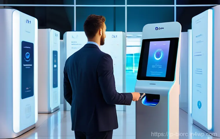 생체인식 시스템의 법적 책임 및 의무 - **Prompt 1: Seamless Daily Biometrics with Underlying Security**
    "A vibrant, modern, and clean s...